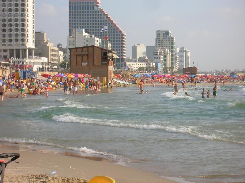 Sea Side Hotel Tel Aviv Exterior foto